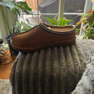Tan UGG Tasman Slippers